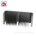 Estrusione del radiatore in alluminio 6063-T5